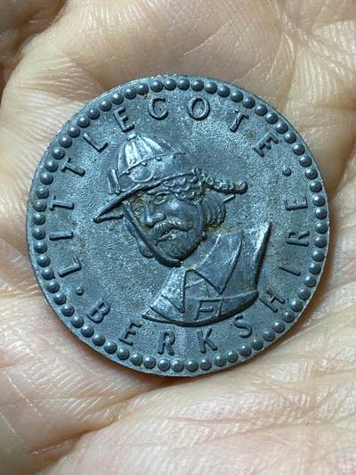 2025年第一百四十四场(总第一百七十场）品种丰富英国一线回流散币年末特拍场第一场(免佣金) - 英国🇬🇧民俗纪念章，直径25毫米，厚2.3毫米，重5.6克(英国伯克郡的利特尔科特庄园游览纪念章)