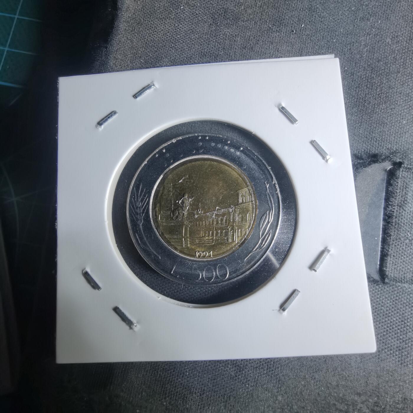 沼泽如烟--第942场 意大利1991年500里拉