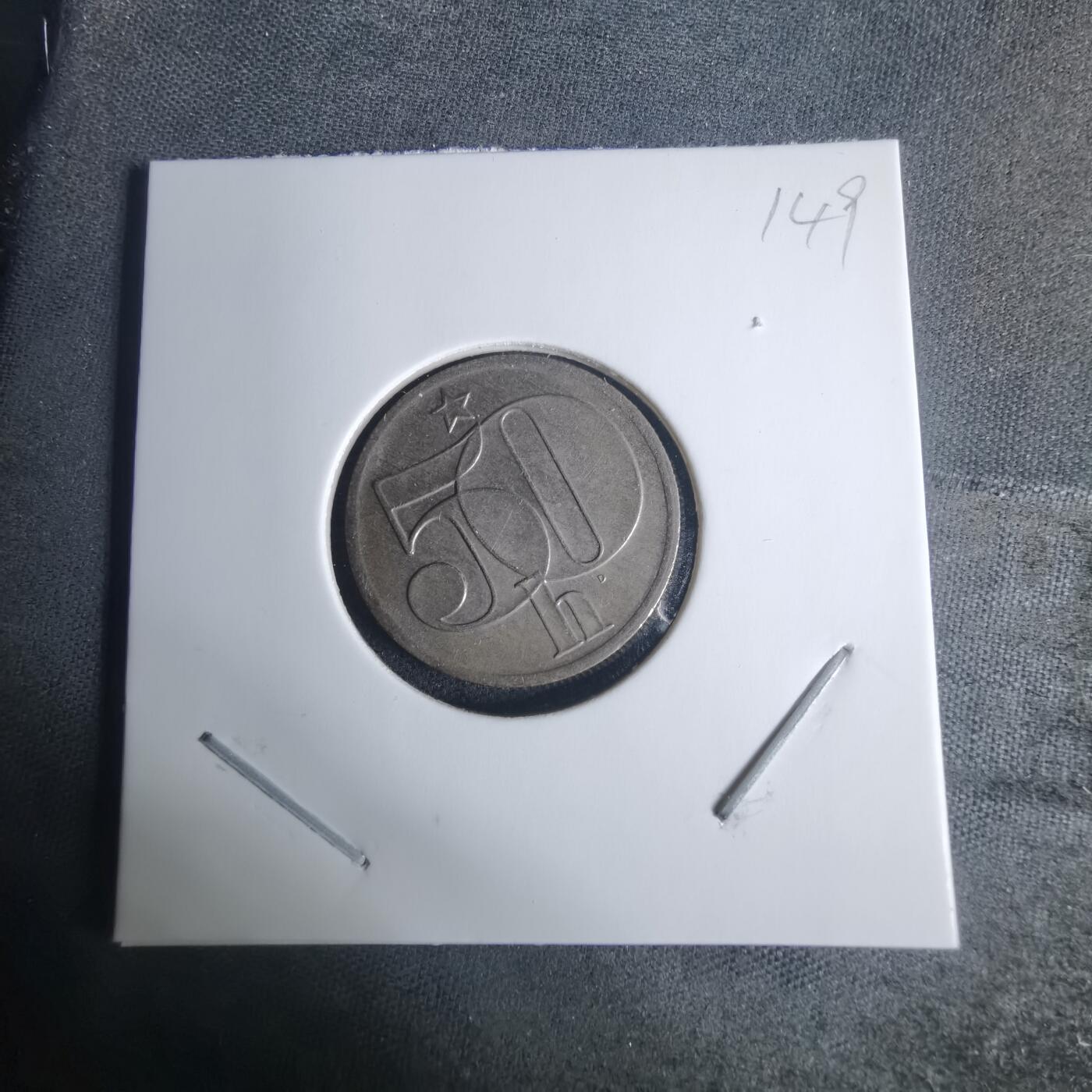 沼泽如烟--第940场 捷克斯洛伐克1979年50赫勒