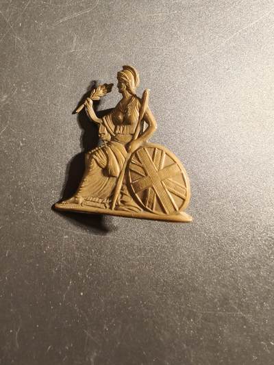 老王徽章第171期 - 英国诺福克步兵团帽徽     一战时期