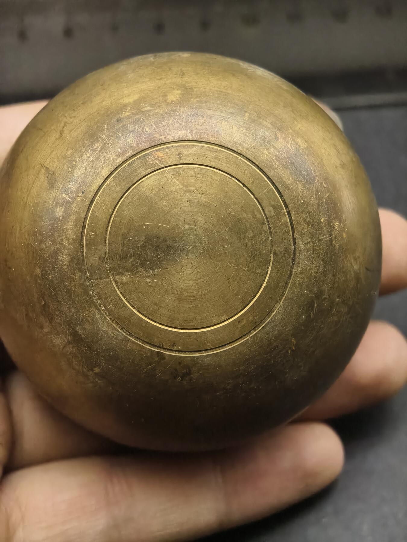 97期回流戒指饰品杂件纪念章丝路钱币专场 宗教铜钵