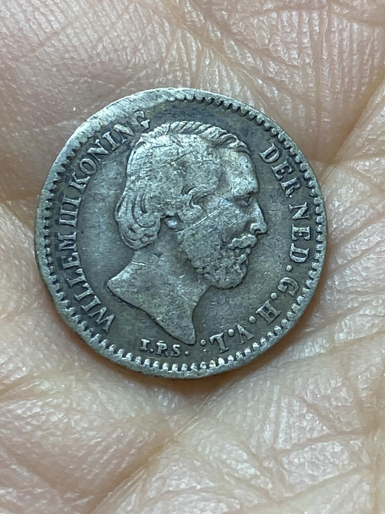 2025年第一百四十四场(总第一百七十场）品种丰富英国一线回流散币年末特拍场第一场(免佣金) 荷兰🇳🇱1876年10分银币(威廉三世中后期，Broadaxe–宽刃斧标，640银)