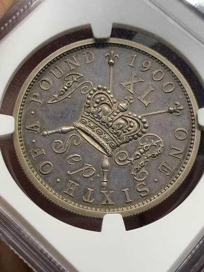 《竞宝斋》第449场 周日，周一，周二  3场连拍 （全场包邮，欢迎送拍） 稀少 NGC PF62 爱尔兰 1900 纪念维多利亚女王访问爱尔兰 银质40P Reginald Huth发行  最近裸币成交价超过2万 纵观也没几枚拍卖记录