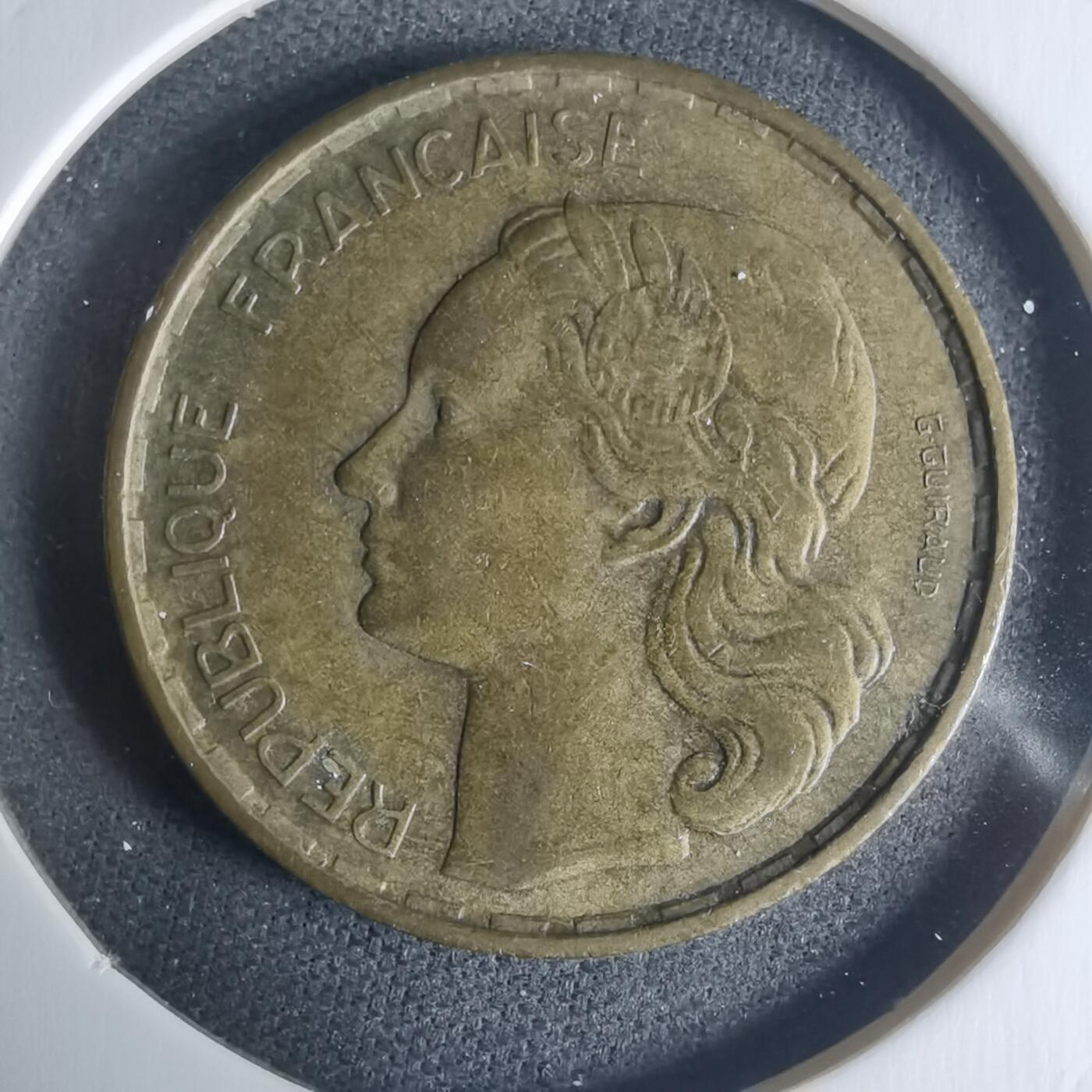 沼泽如烟--第942场 法国1952年20法郎