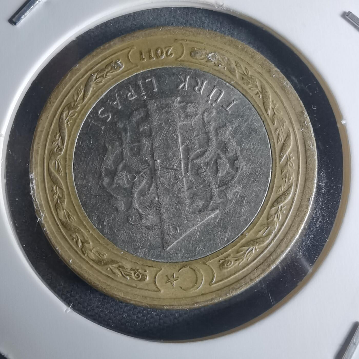 沼泽如烟--第942场 土耳其2011年1里拉