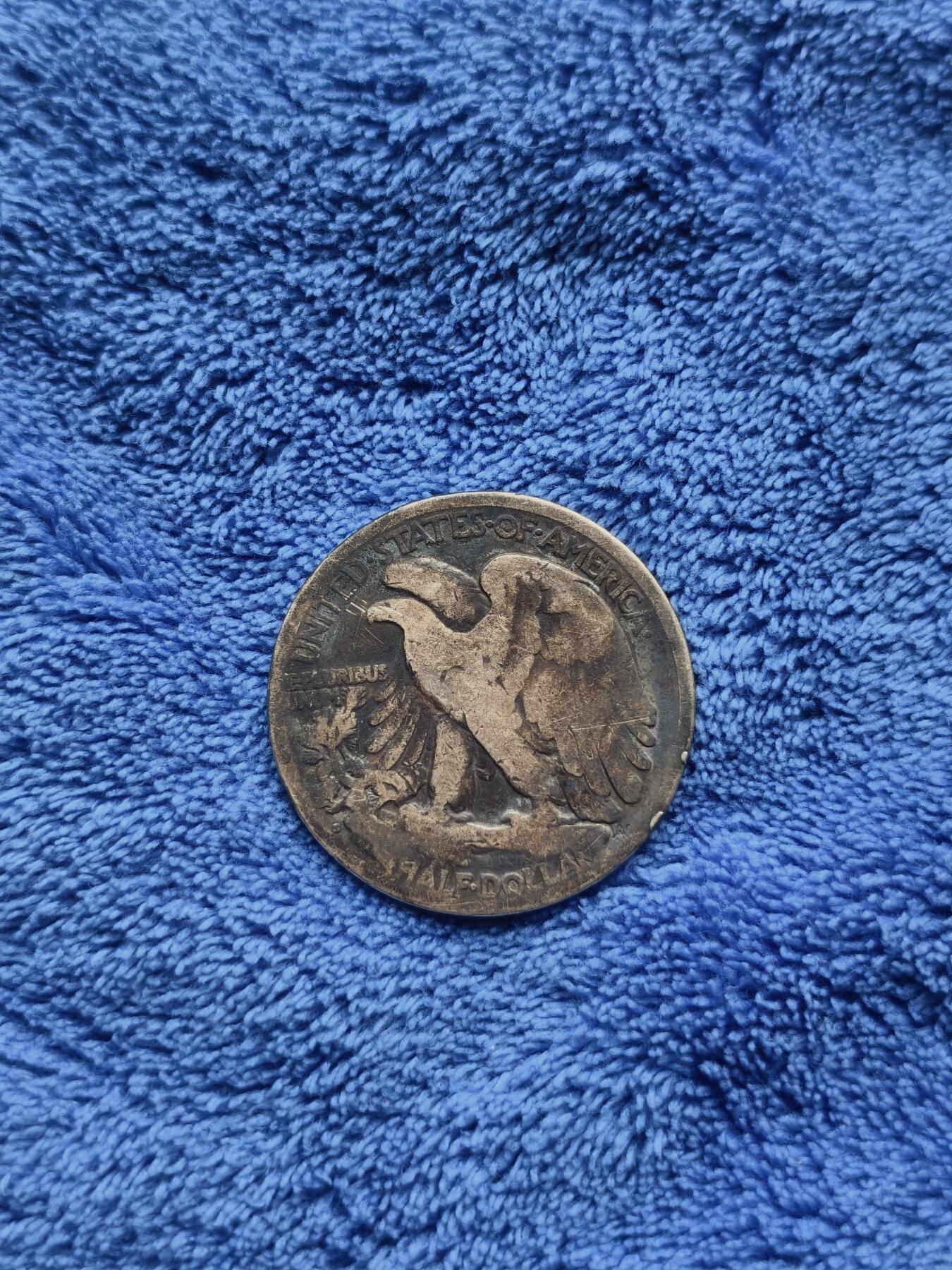 美国行走女神半元银币1923