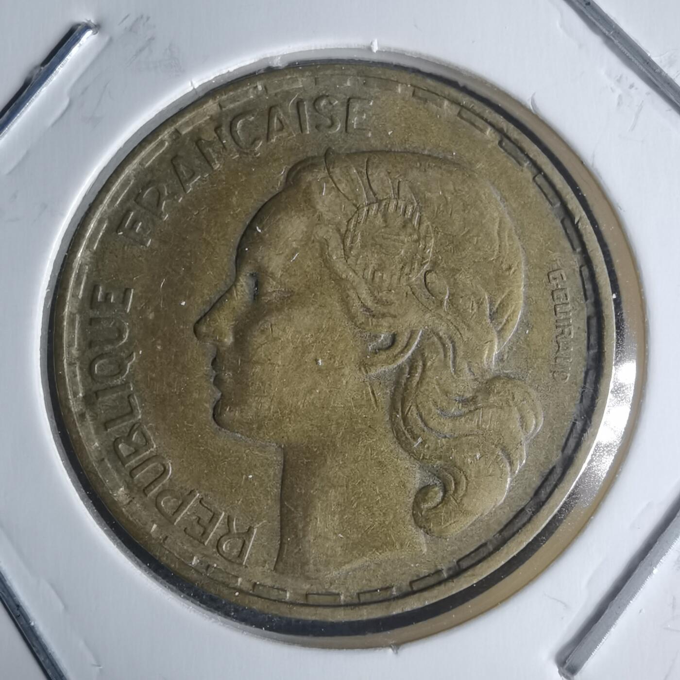 沼泽如烟--第942场 法国1952年50法郎