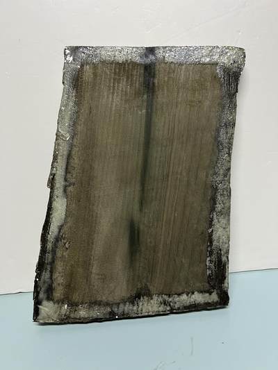 零元拍：1220-3 金丝楠 牌子料   满金丝 果香满满 尺寸：34/32/24/22/厚2.3CM。木料四周是涂抹的防裂胶 - 零元拍：1220-3 金丝楠 牌子料   满金丝 果香满满 尺寸：34/32/24/22/厚2.3CM。木料四周是涂抹的防裂胶