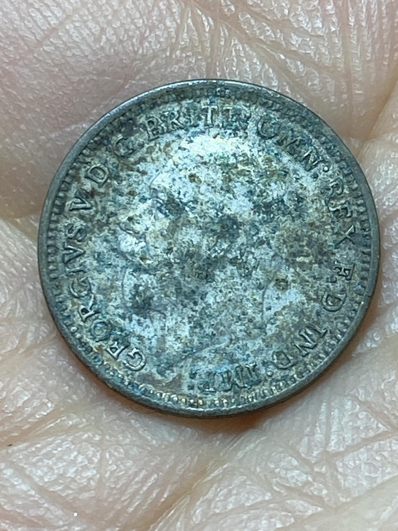 2025年第一百四十四场(总第一百七十场）品种丰富英国一线回流散币年末特拍场第一场(免佣金) 英国🇬🇧1932年3便士银币(乔治五世第四版，500银)