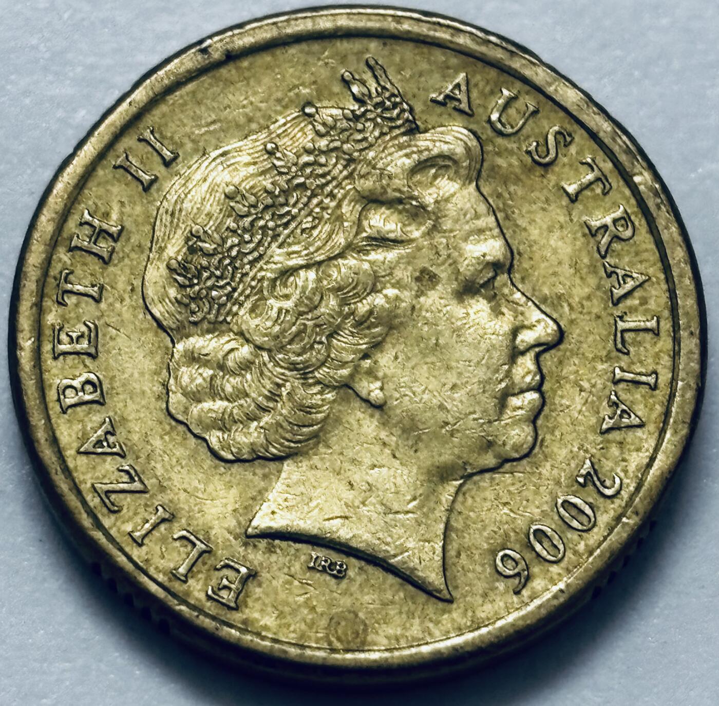 文馨钱币收藏第 286 场，圣诞节专场【 长期接收代拍品低至 0 佣金】 好品 2006 年澳大利亚土著人 2 元纪念币