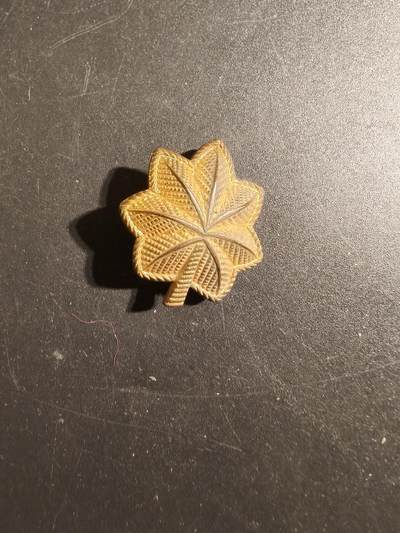 老王徽章第171期 - 美国少校军衔    二战时期横针版    带厂标