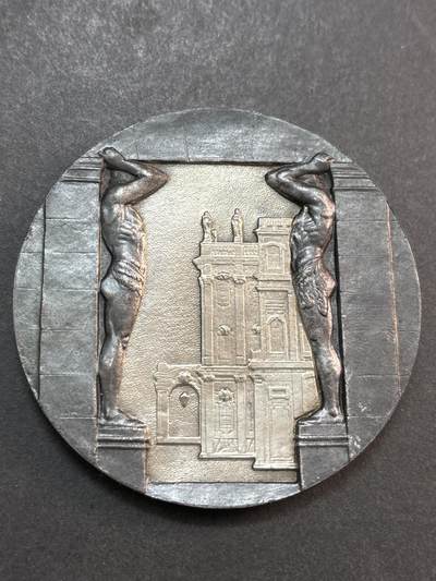 文馨钱币收藏第 286 场，圣诞节专场【 长期接收代拍品低至 0 佣金】 - 苏联圣彼得堡艾尔米塔什博物馆历史纪念章，直径 69.8×4.6mm 重 105.4 克