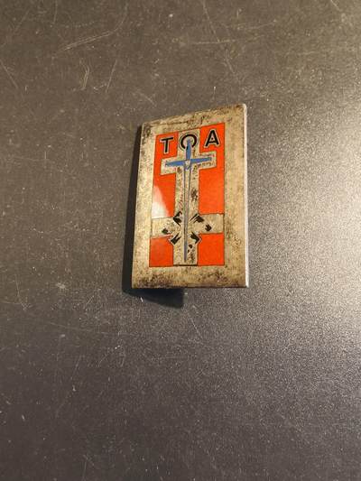 老王徽章第171期 - 法国陆军德国占领军证章    1945-1949版本