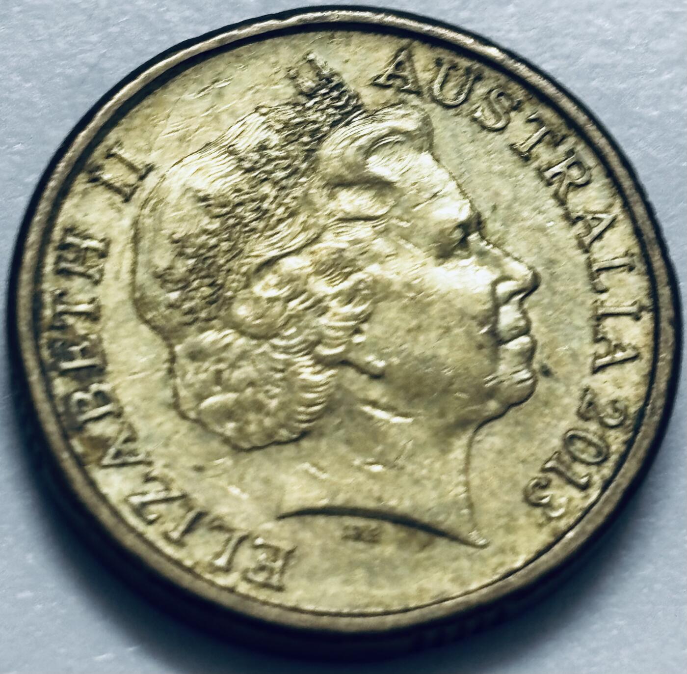 文馨钱币收藏第 286 场，圣诞节专场【 长期接收代拍品低至 0 佣金】 好品 2013 年澳大利亚土著人 2 元纪念币