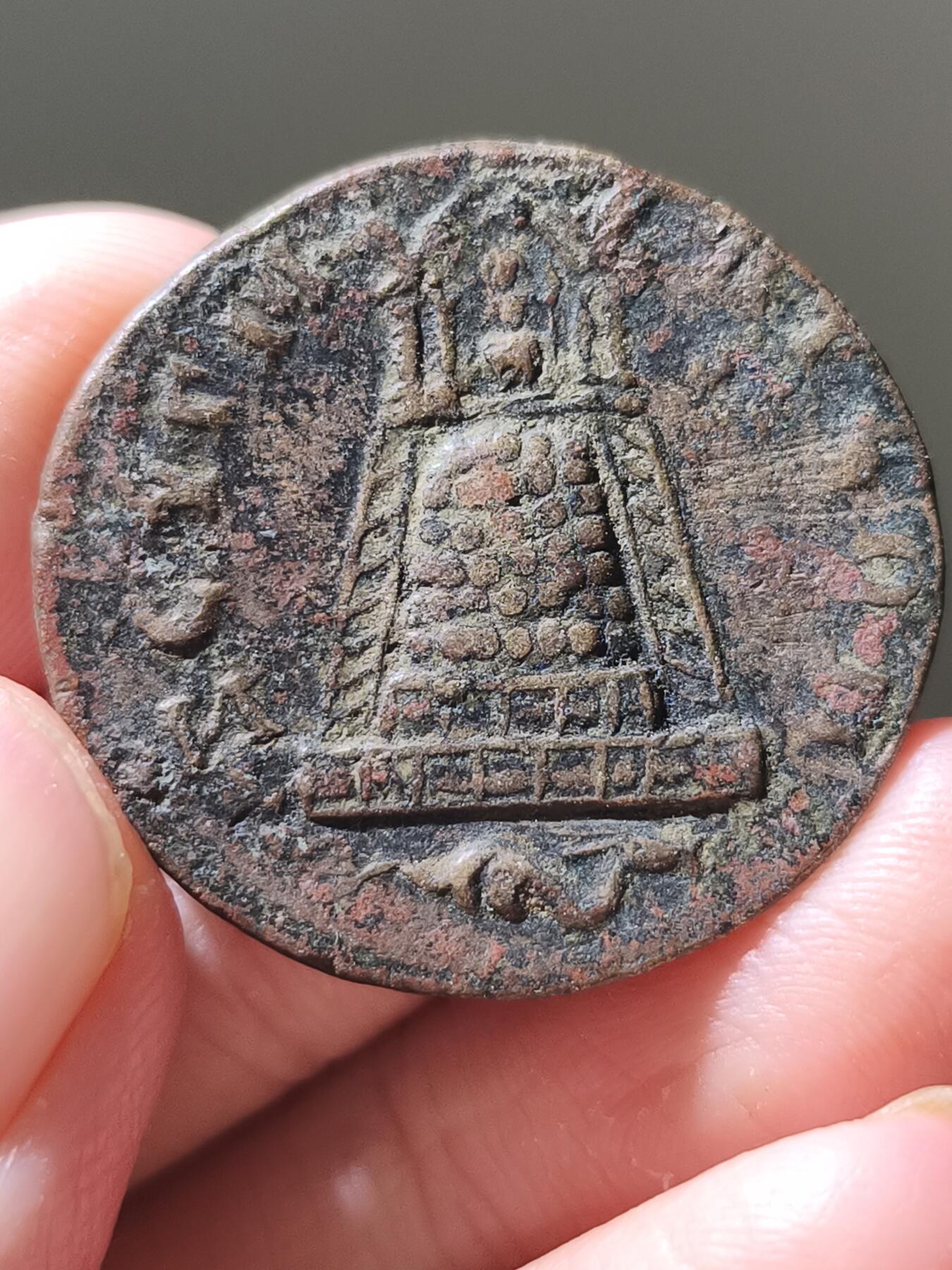 星盘世界钱币十二月二十七日古典币专场 少见有趣！罗马帝国科马吉尼行省 公元244-249年 菲利普一世摩羯座 13.3g大铜币 打制于祖格马城 