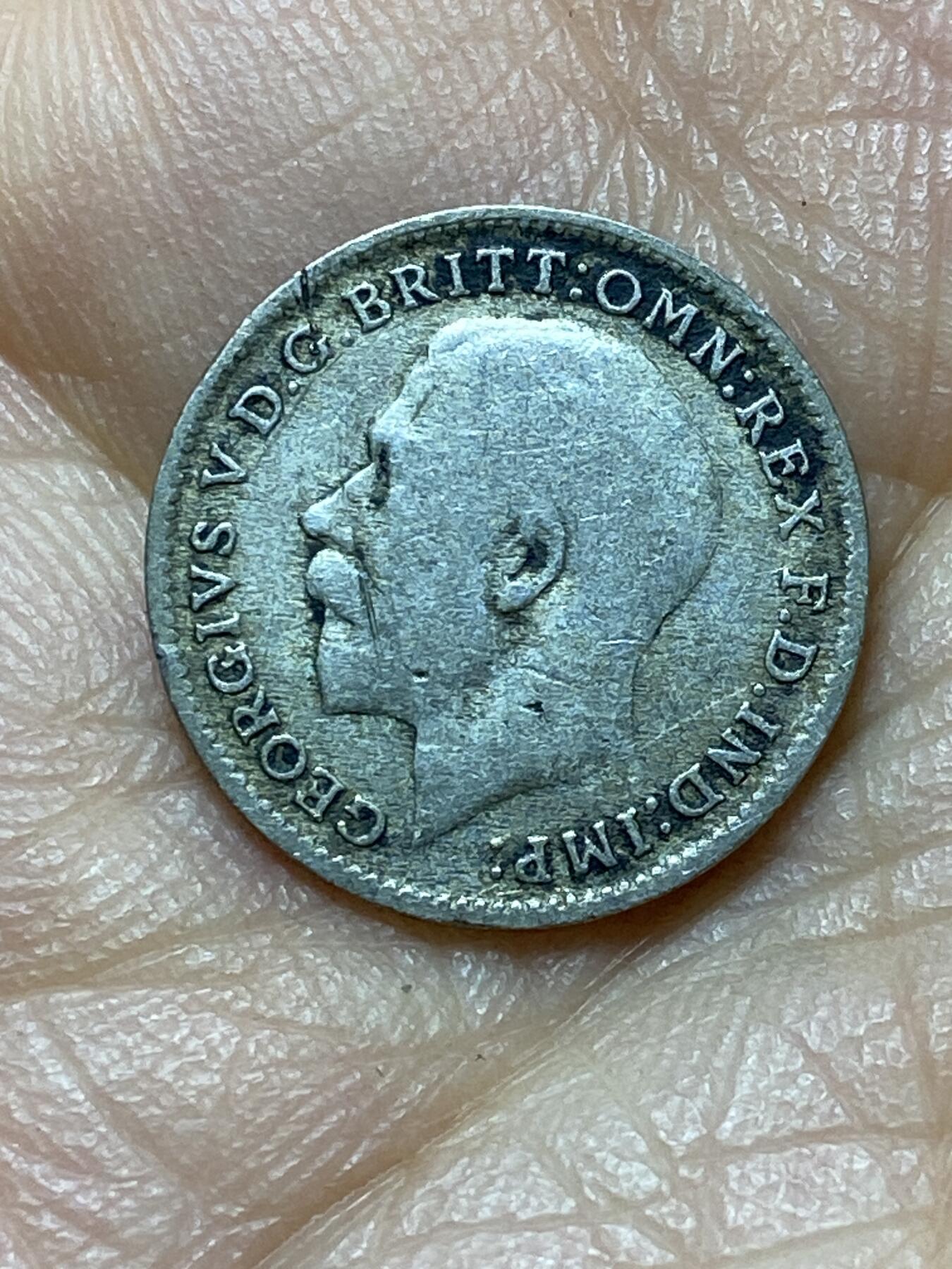 2025年第一百四十四场(总第一百七十场）品种丰富英国一线回流散币年末特拍场第一场(免佣金) 英国🇬🇧1920年3便士银币(乔治五世第二版首发年，500银)