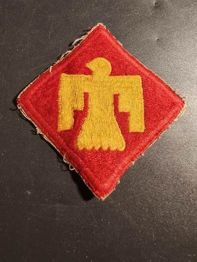 老王徽章第171期 - 美国陆军第45步兵师臂章