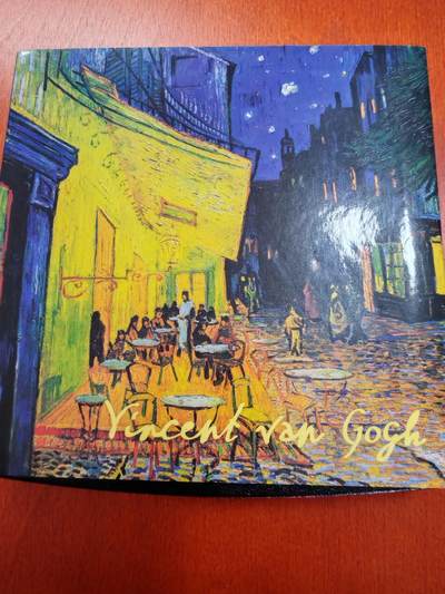 长老汇蛇年精选第八十五场拍卖 - 2021纽埃世界名画系列之夜空下的咖啡馆1盎司1元彩色精制银币，盒证全，发行价750元