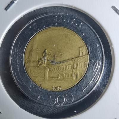 沼泽如烟--第942场 - 意大利1987年500里拉