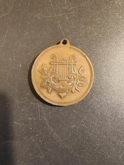 老王徽章第171期 - 德意志-摩拉维亚歌唱协会参与1889年邦联节合唱活动纪念章