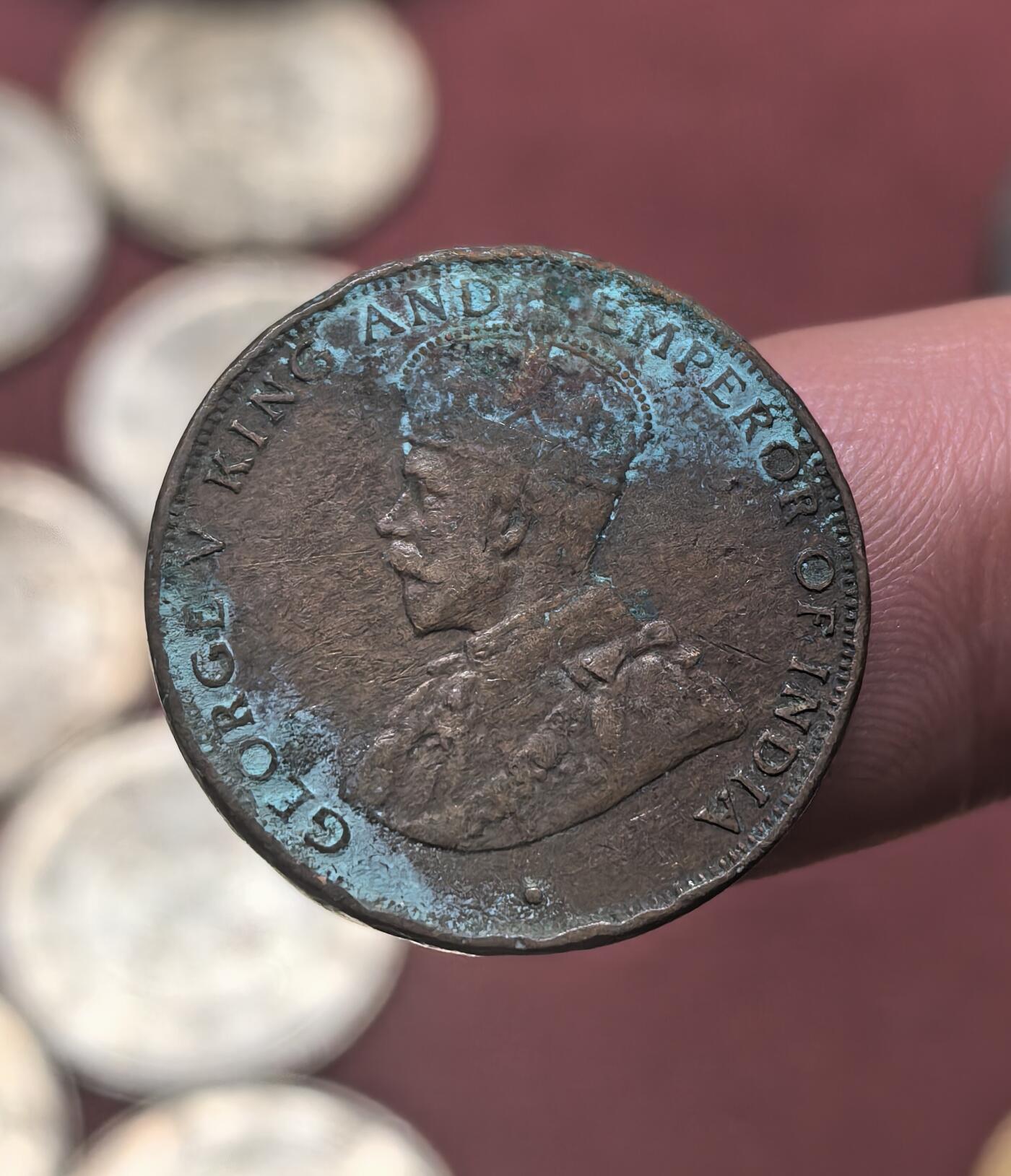 南宋泉阁俄币 外币 国币 专场第二十期 【送拍无额外佣金】 英属香港 1934年 乔治五世 香港一仙铜币 老包浆 通货好品