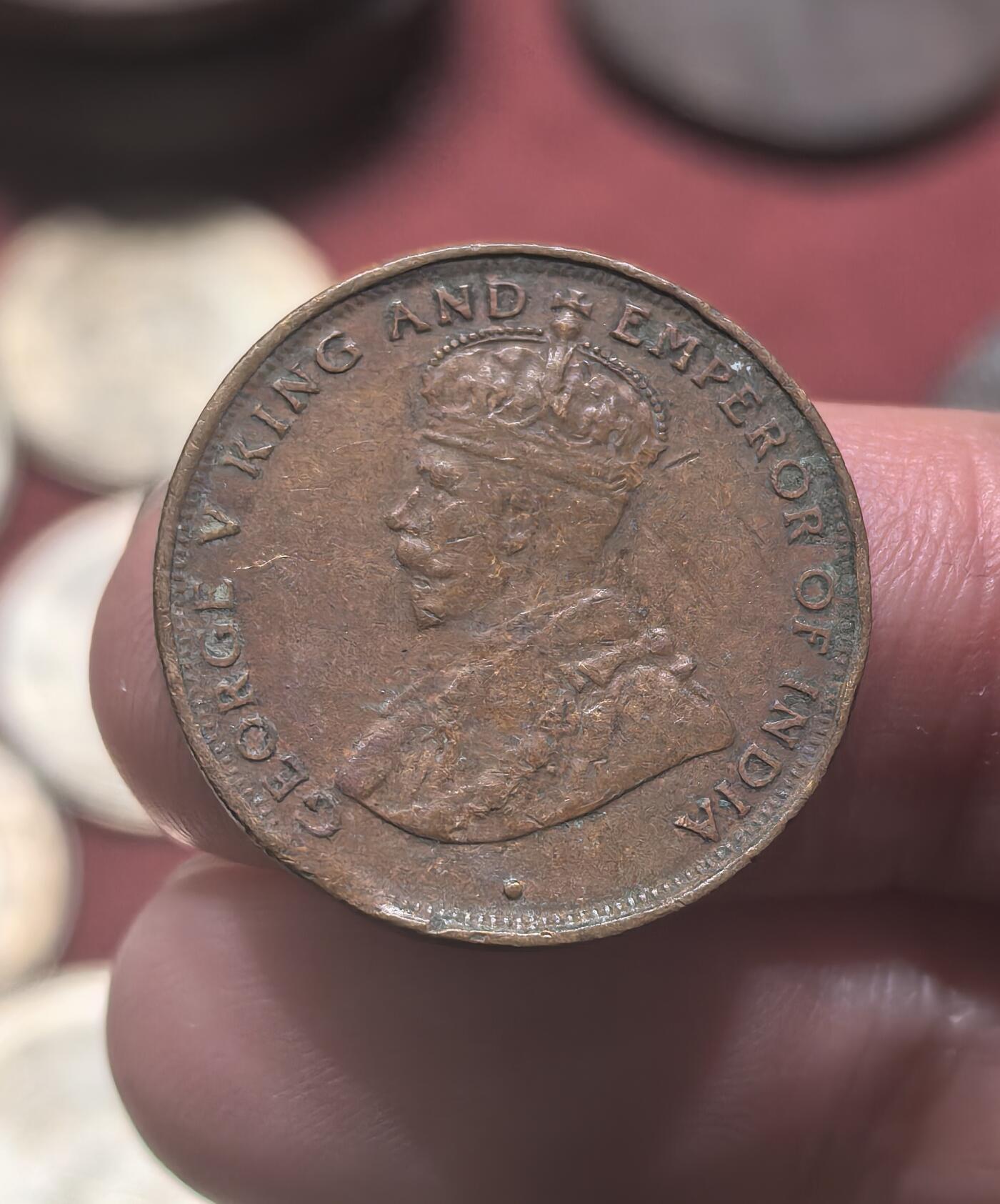 南宋泉阁俄币 外币 国币 专场第二十期 【送拍无额外佣金】 英属香港 1933年 乔治五世 香港一仙铜币 生美 字口清晰 好品