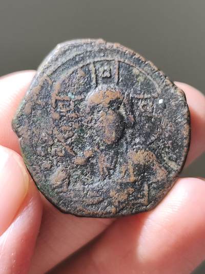 星盘世界钱币十二月二十七日古典币专场 - 拜占庭帝国 公元1028-1034年 罗曼努斯三世 B类匿名富利12.5g大铜币   