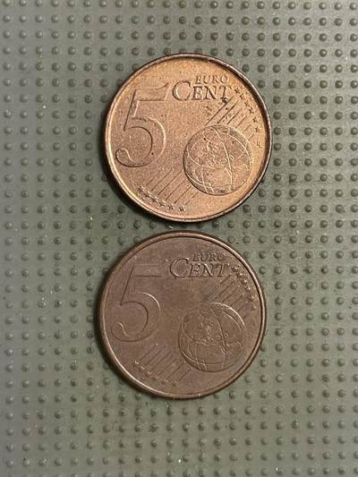 2025年第145场各国散币拍卖（总第145场） - 5欧分2枚