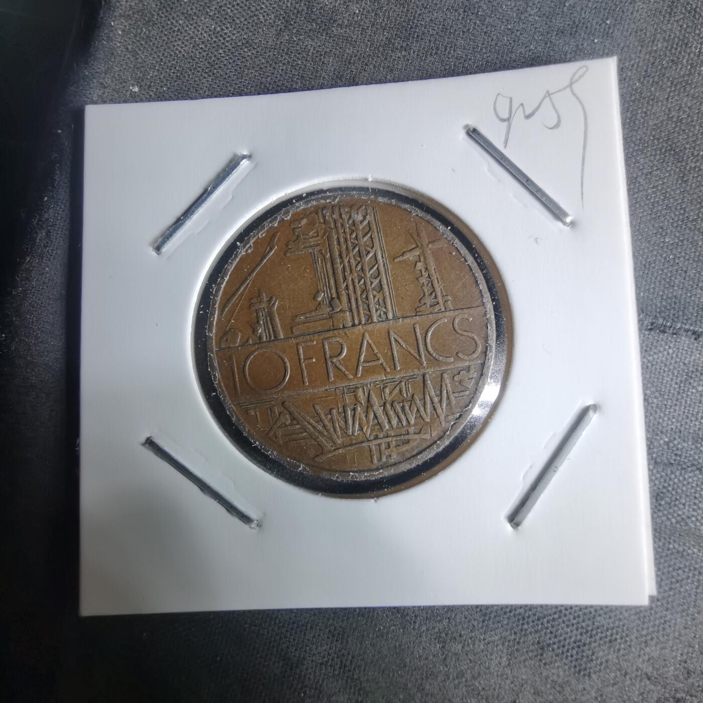 沼泽如烟--第942场 法国1976年份10法郎