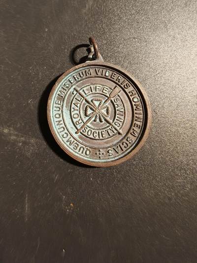 老王徽章第171期 - 英国拯救生命协会奖章     1951年实发