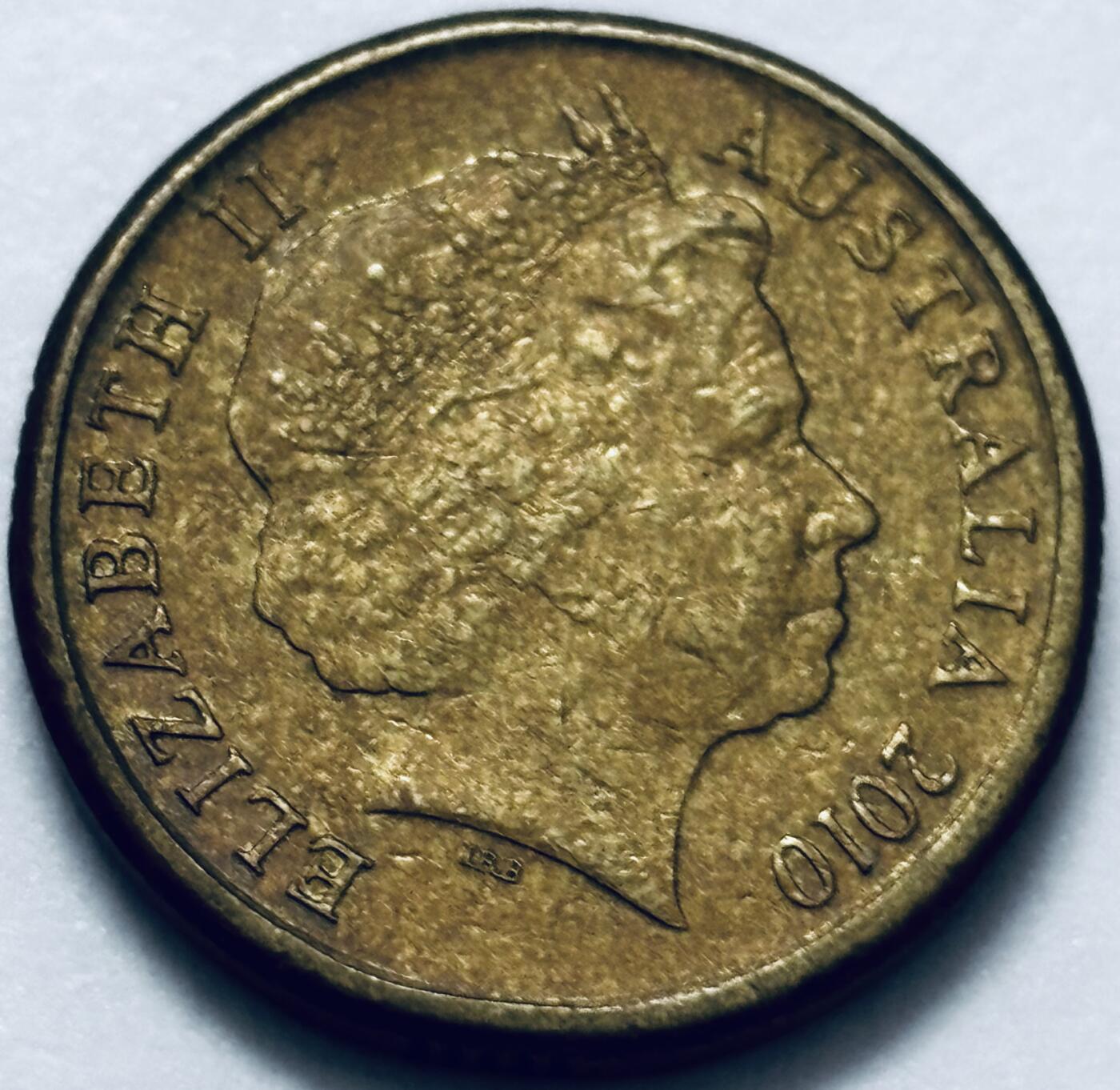 文馨钱币收藏第 286 场，圣诞节专场【 长期接收代拍品低至 0 佣金】 好品 2010 年澳大利亚土著人 2 元纪念币