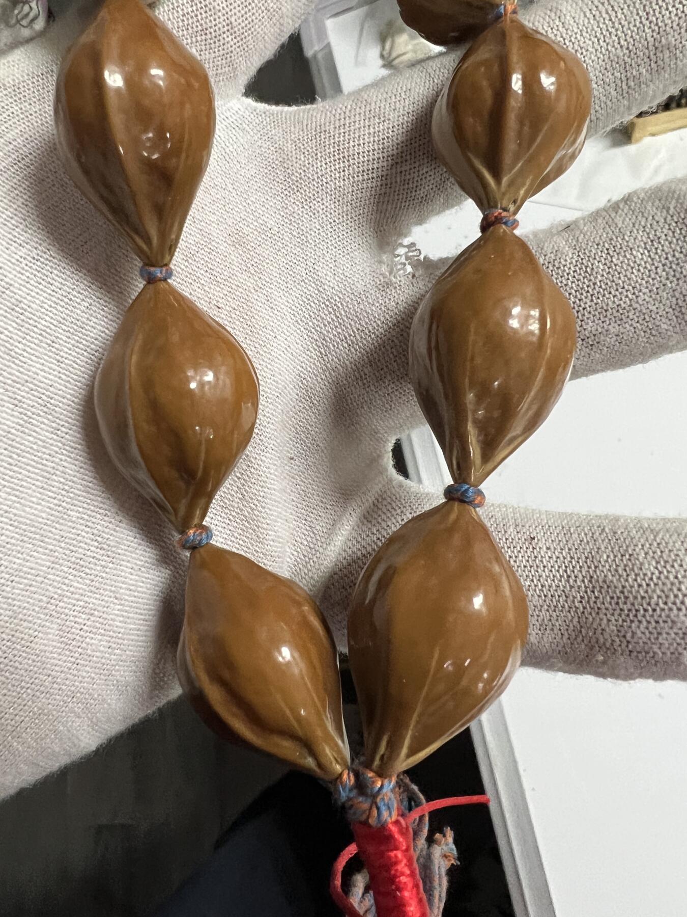 零元拍：橄榄核老油核手持18-19，已做抛光