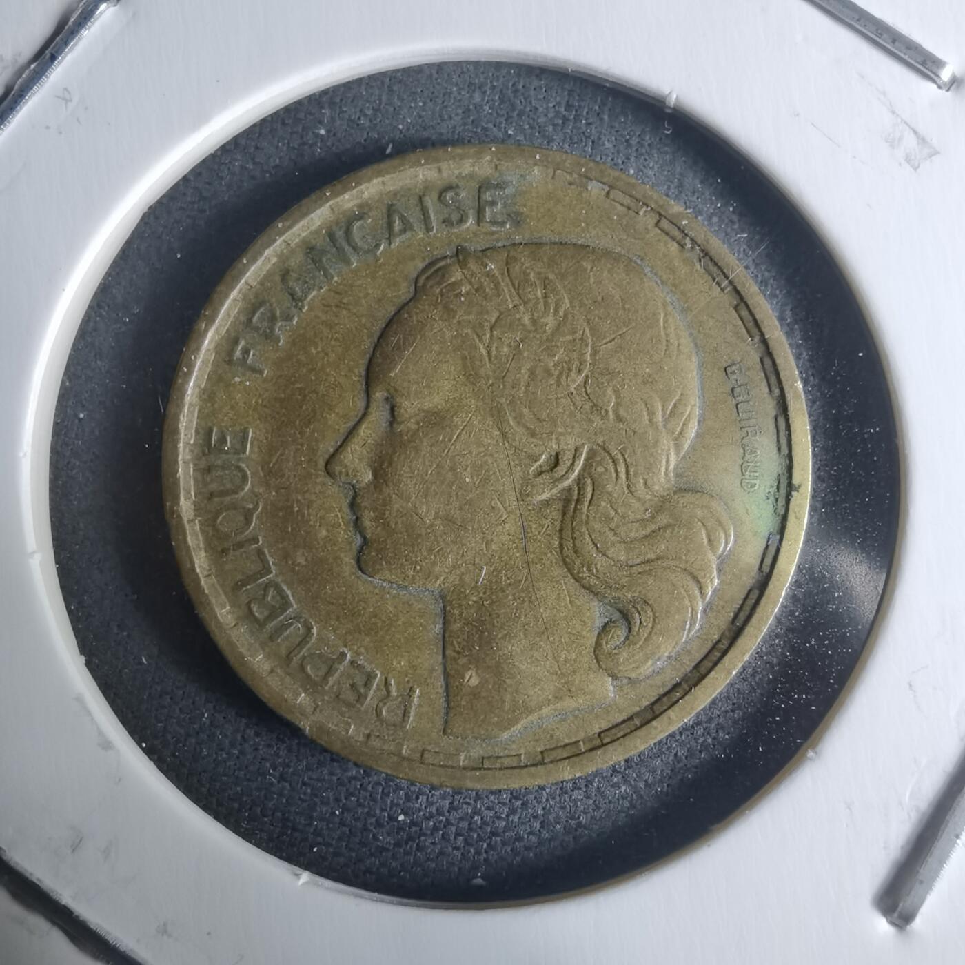 沼泽如烟--第942场 法国1950年20法郎