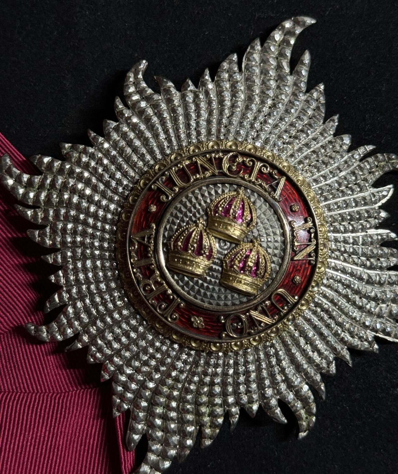 欢庆元旦！戎马世界章牌大赏第109期元旦大拍 英国最尊贵巴斯勋章，骑士大十字级