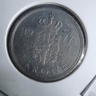 沼泽如烟--第940场 - 丹麦1977年1克朗