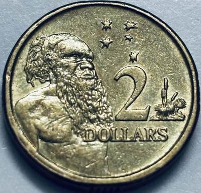 文馨钱币收藏第 286 场，圣诞节专场【 长期接收代拍品低至 0 佣金】 - 好品 2014 年澳大利亚土著人 2 元纪念币