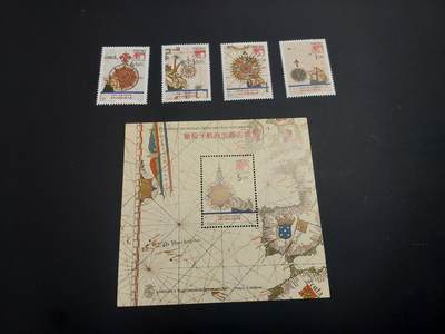 博彦收藏    12月29日 8点 邮票专场 全场包邮 - 澳门 坐标图邮票/型张一组 全新