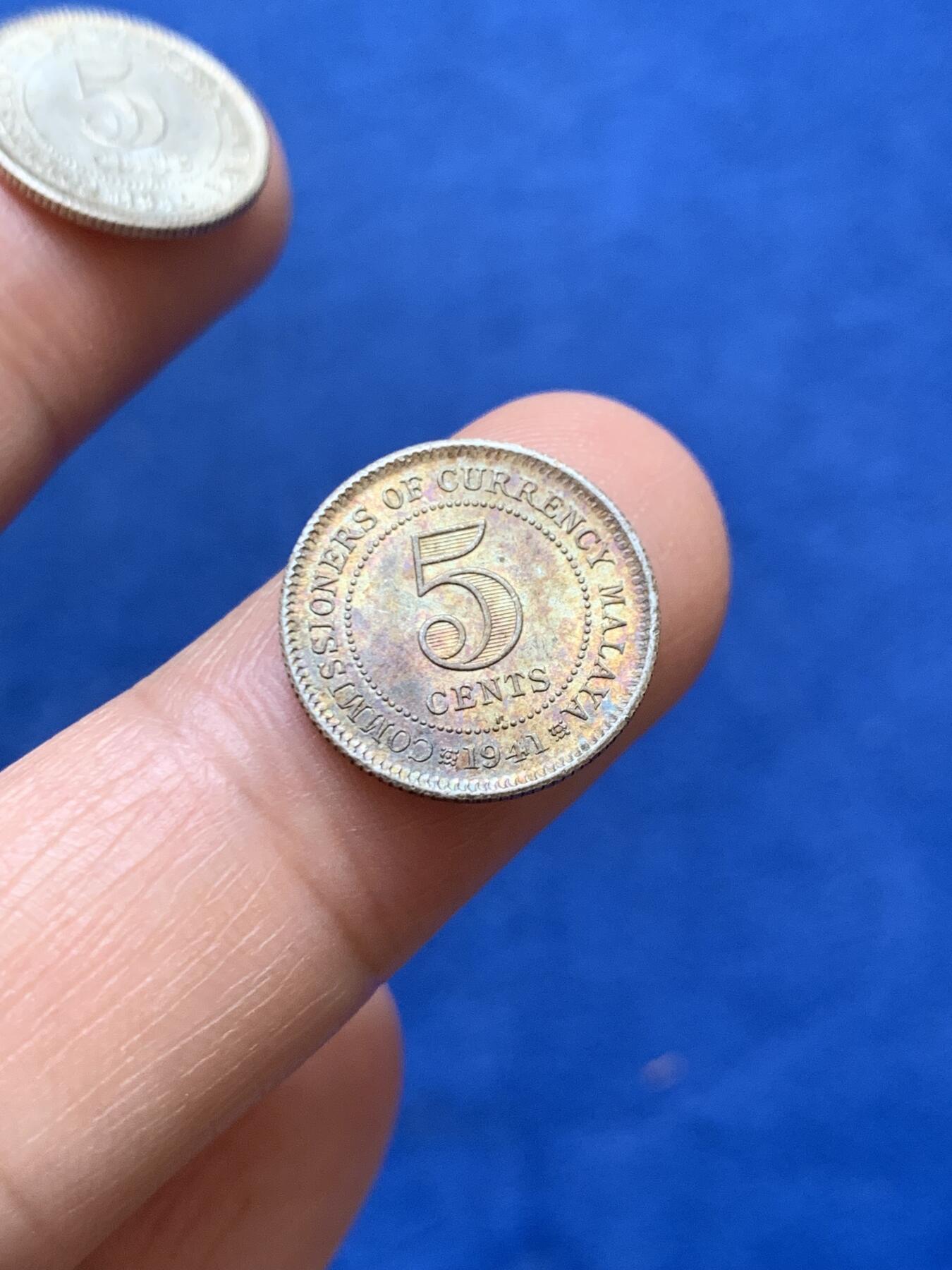 《竞宝斋》第449场 周日，周一，周二  3场连拍 （全场包邮，欢迎送拍） 两枚一组 海峡1941/1945年5分 好品