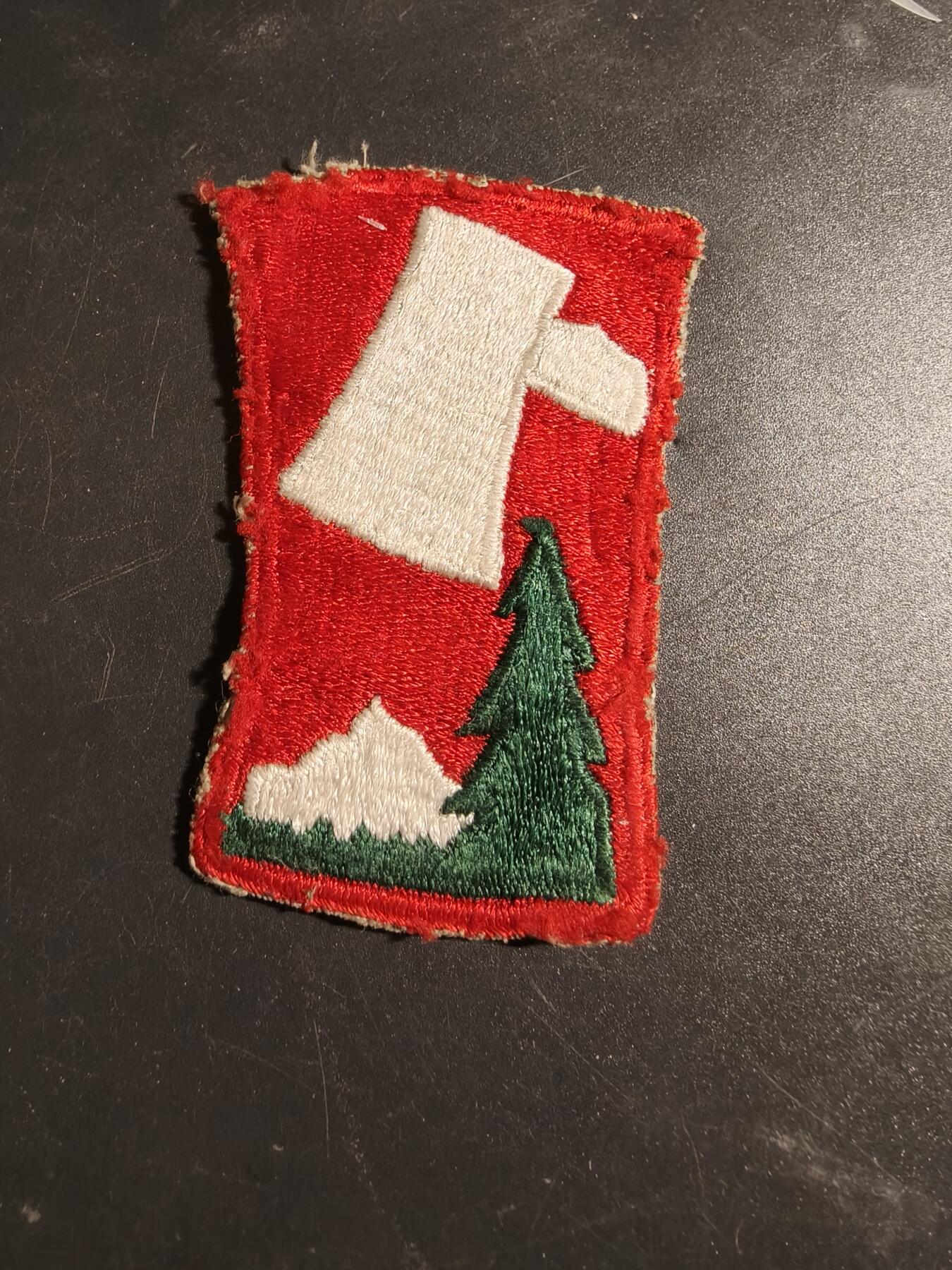 老王徽章第171期 美国陆军第70步兵师（“开拓者”师）臂章