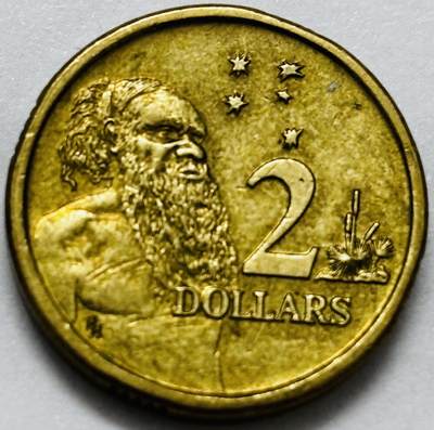 文馨钱币收藏第 286 场，圣诞节专场【 长期接收代拍品低至 0 佣金】 - 好品 1988 年澳大利亚土著人 2 元纪念币