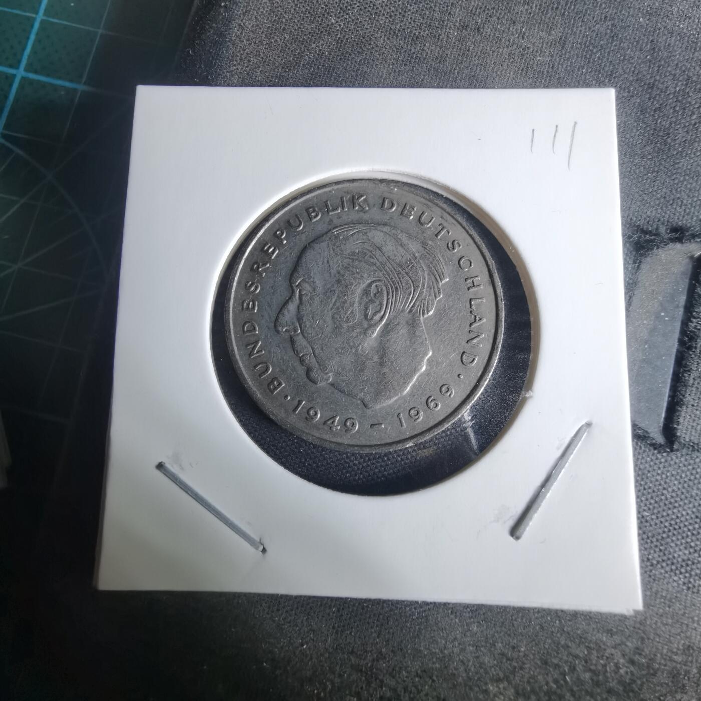 沼泽如烟--第940场 德国1971年2马克