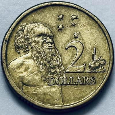 文馨钱币收藏第 286 场，圣诞节专场【 长期接收代拍品低至 0 佣金】 - 好品 2006 年澳大利亚土著人 2 元纪念币