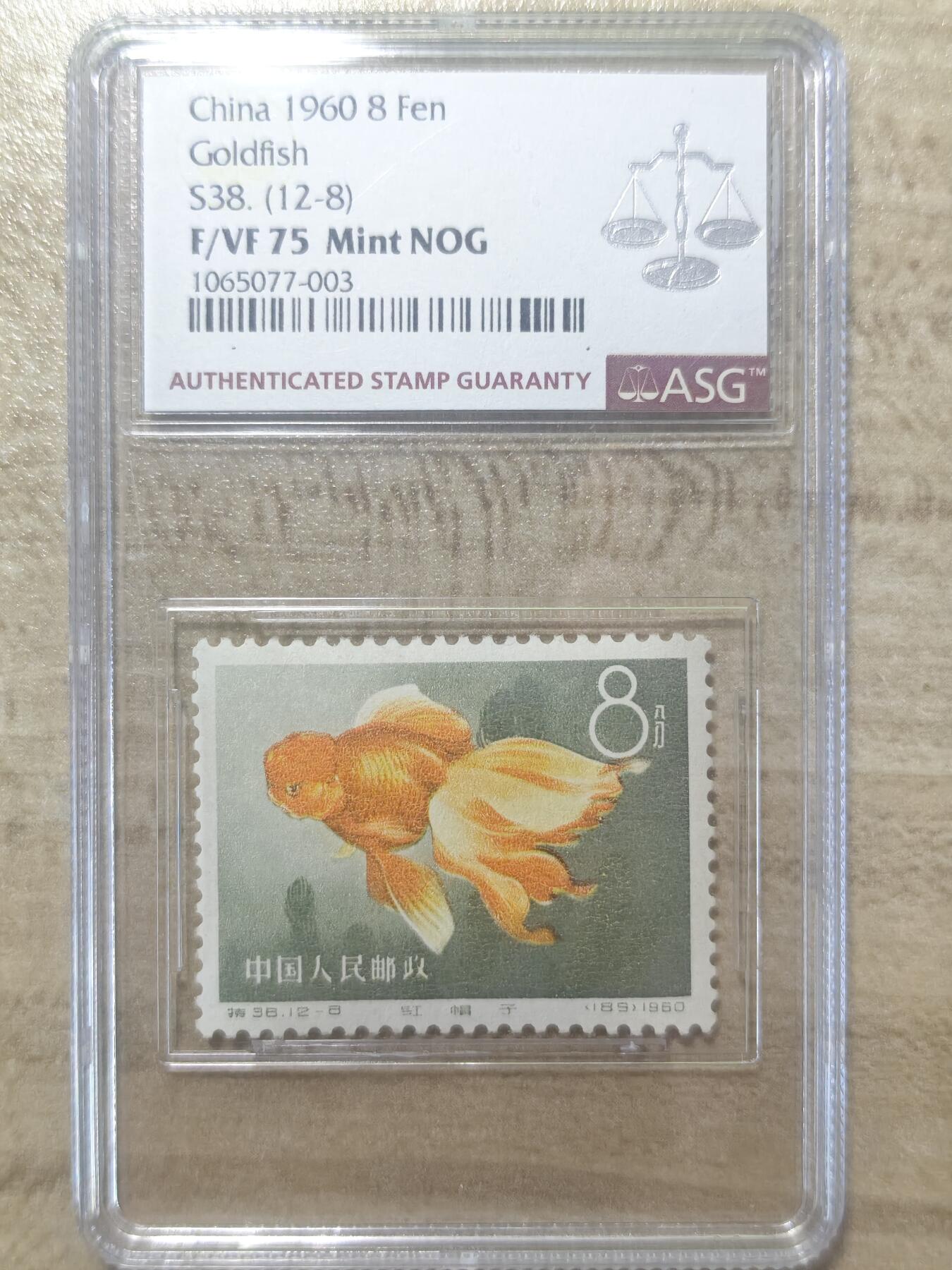 老纪特六珍 纪38金鱼12-8