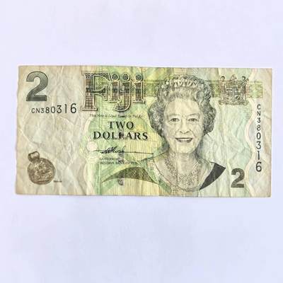 各国外币第104期 无佣金 - 斐济2元2007年