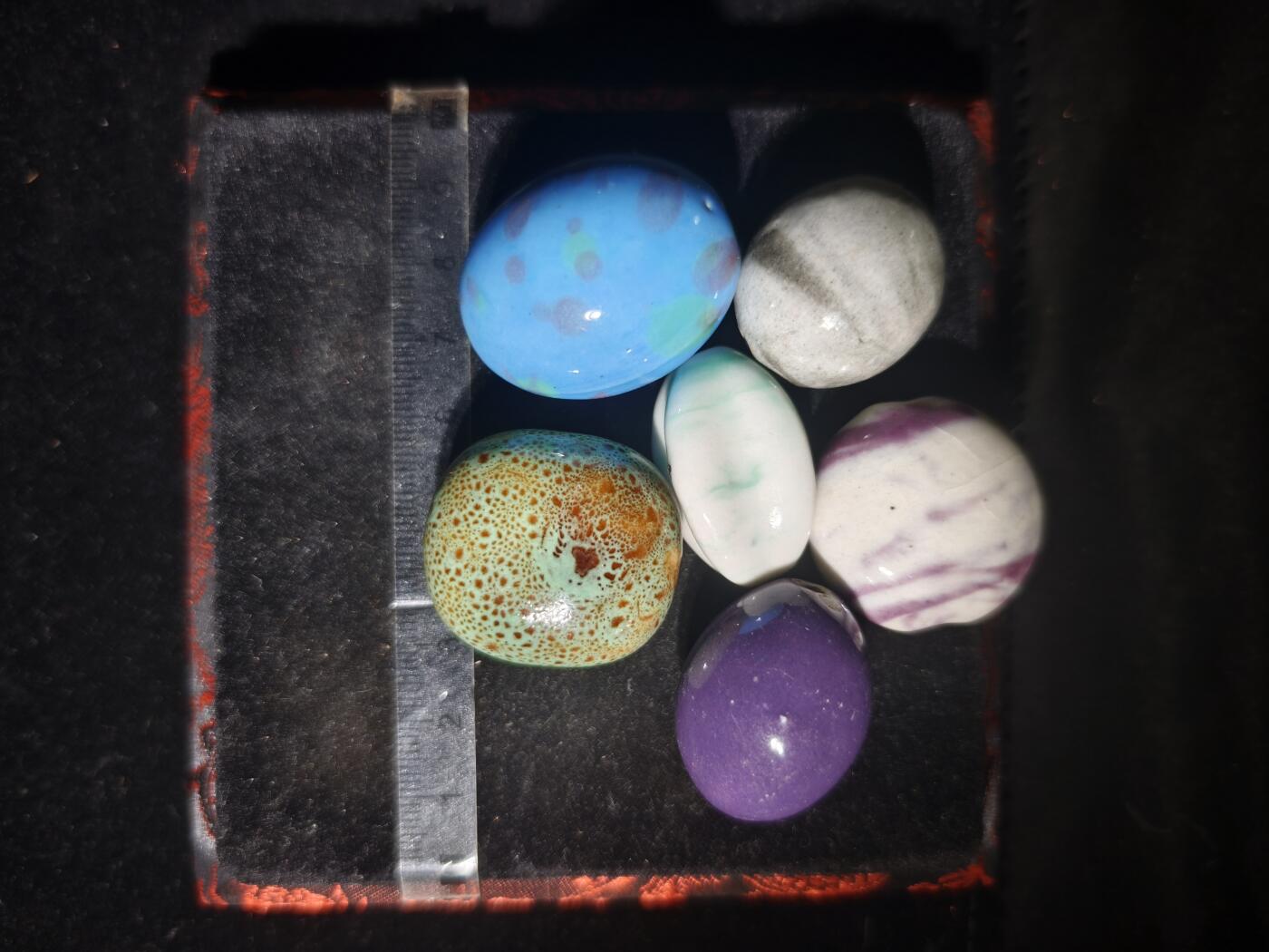 97期回流戒指饰品杂件纪念章丝路钱币专场 中亚回流珠子