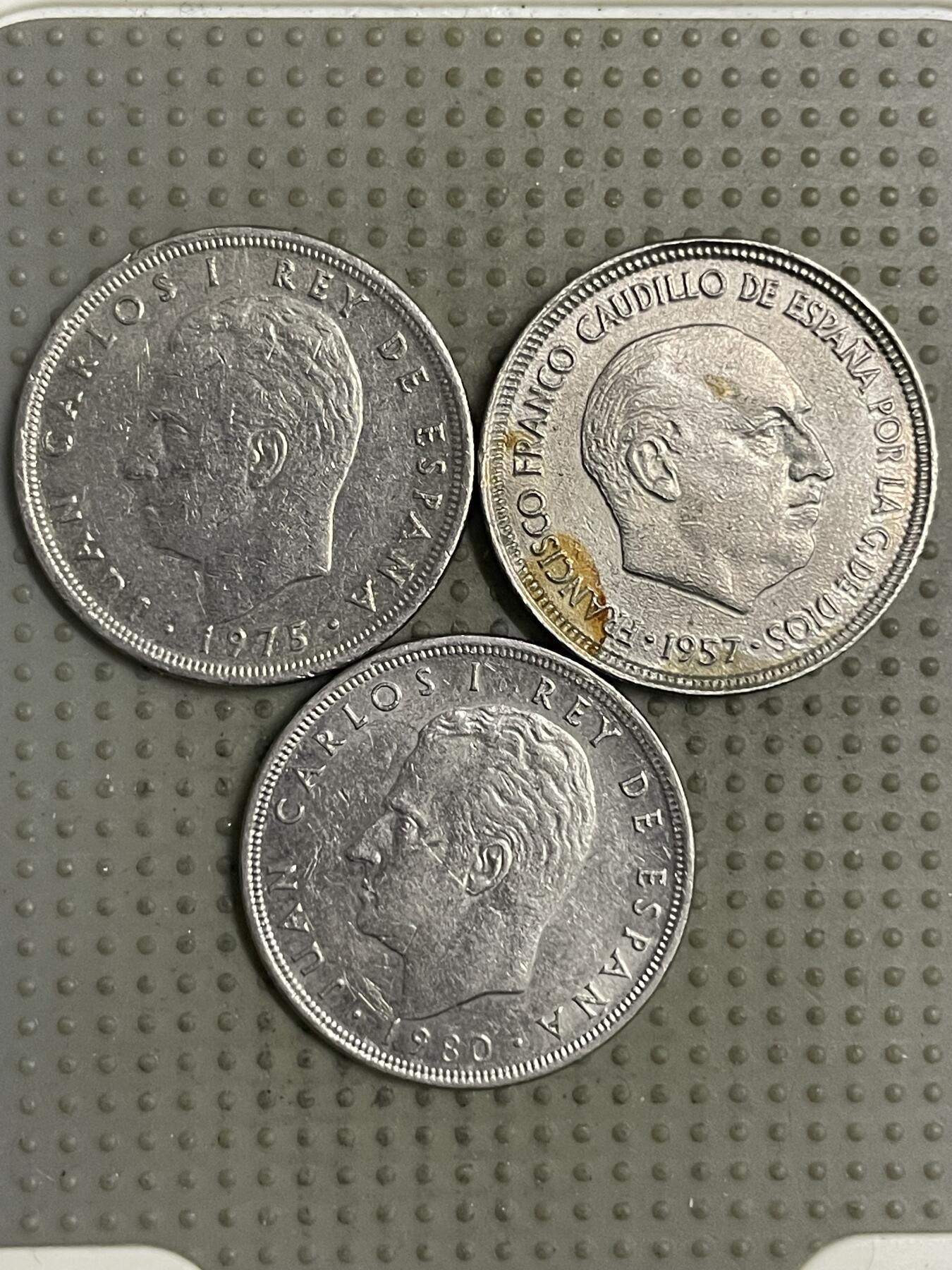 2025年第145场各国散币拍卖（总第145场） 西班牙5比赛塔3枚