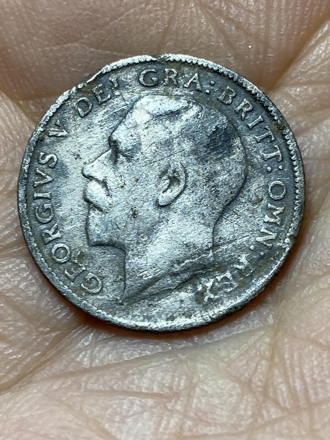 2025年第一百四十四场(总第一百七十场）品种丰富英国一线回流散币年末特拍场第一场(免佣金) 英国🇬🇧1922年6便士银币(乔治五世第二版，500银)