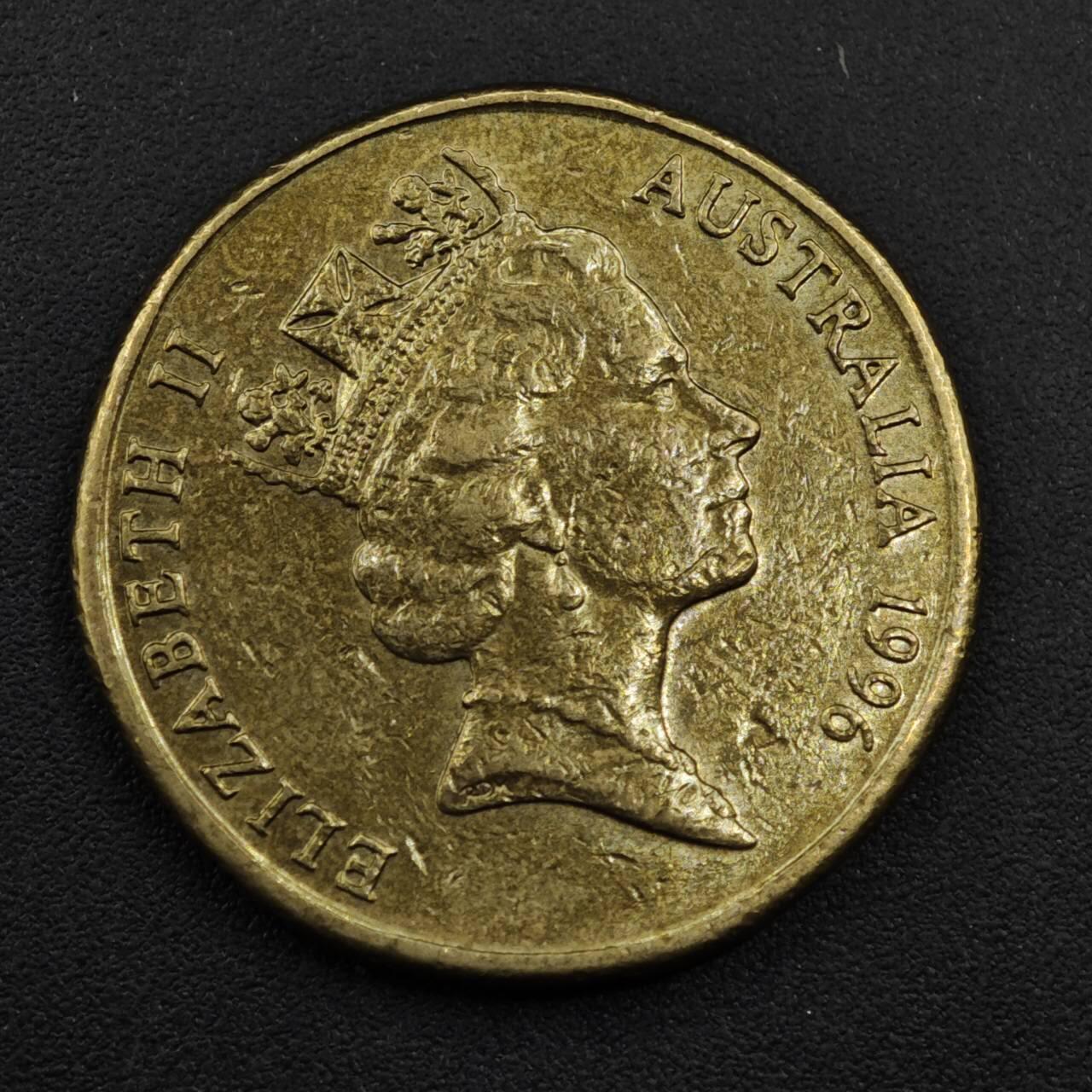 【淘币小摊】限时拍第八百三十五拍  散币批量币场  满百包邮可预留两周  周一统一发货  澳大利亚1996年1元纪念币