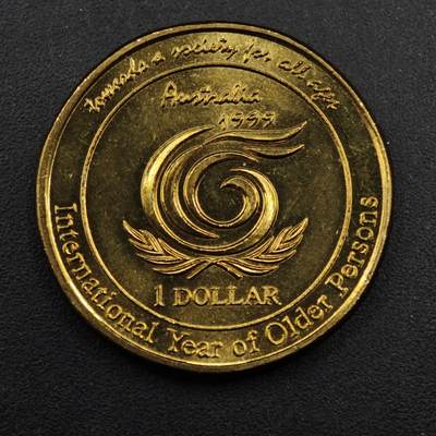 【淘币小摊】限时拍第八百三十五拍  散币批量币场  满百包邮可预留两周  周一统一发货  - 澳大利亚1999年1元纪念币