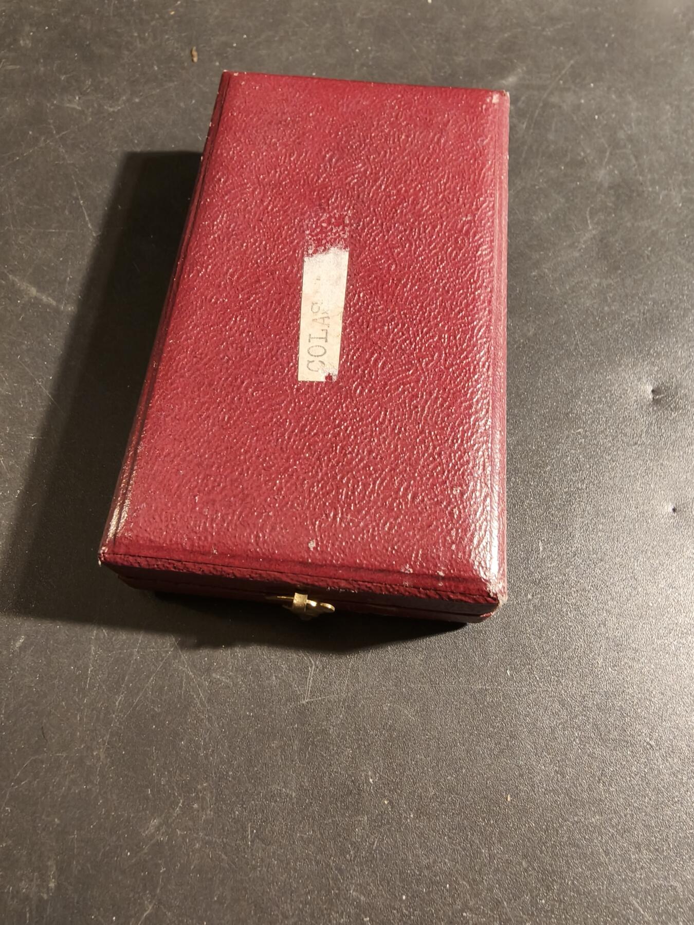 老王徽章第171期 法国庚子奖章    原盒    巴黎造币局950银